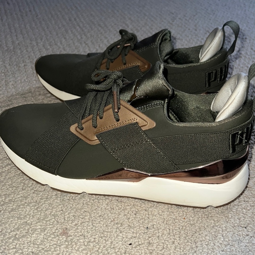 army green puma
